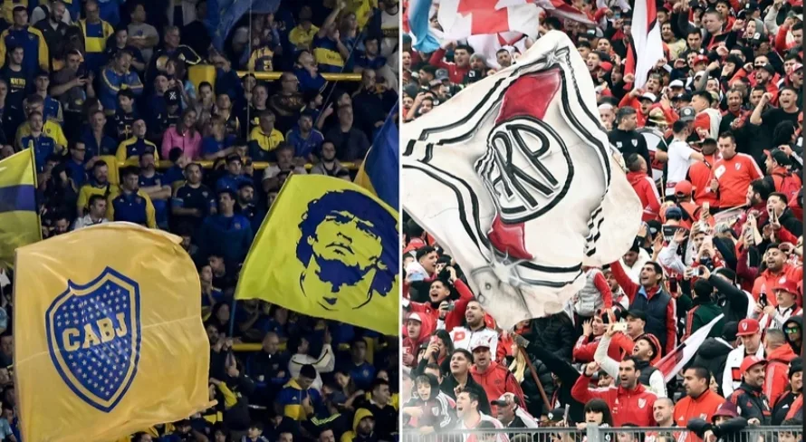 Torcedores do Boca Juniors e River Plate elegem maior clube do Brasil