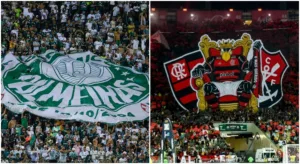 Torcedores de Palmeiras e Flamengo têm disputa também nas redes sociais; entenda