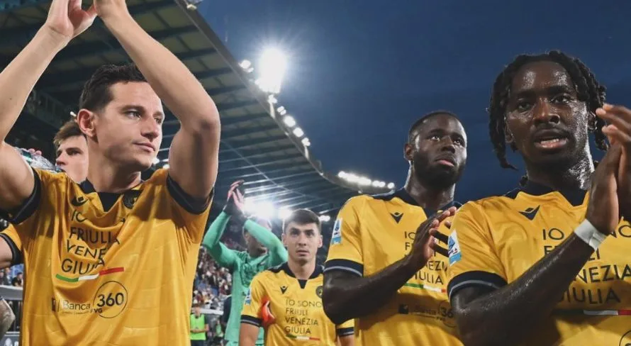 Udinese x Lazio: onde assistir ao jogo do Campeonato Italiano