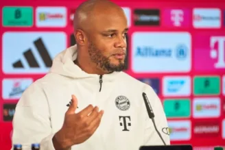Vincent Kompany, técnico do Bayern de Munique