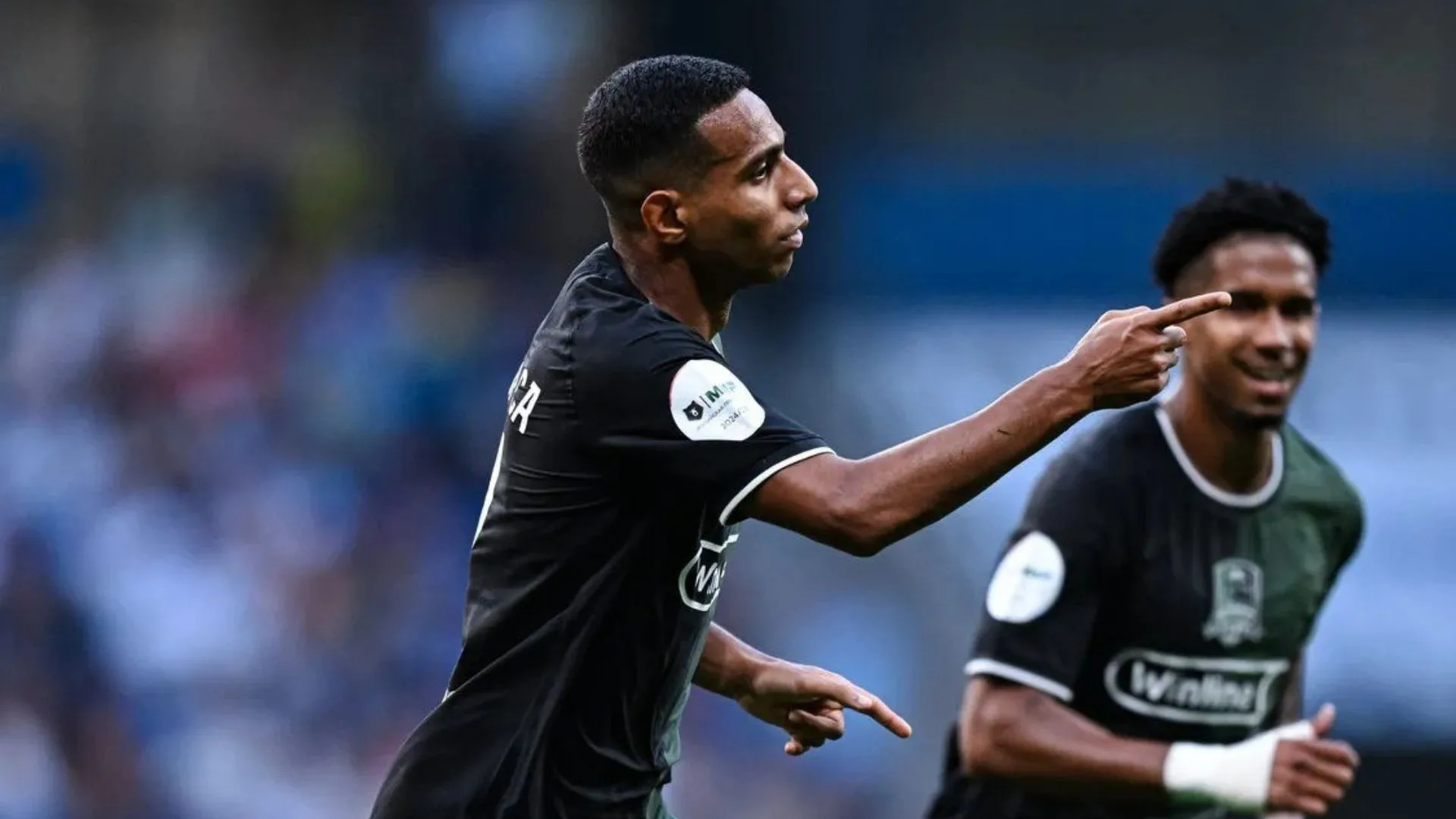 Ex-Botafogo, Victor Sá comemora seu primeiro gol pelo Krasnodar na temporada