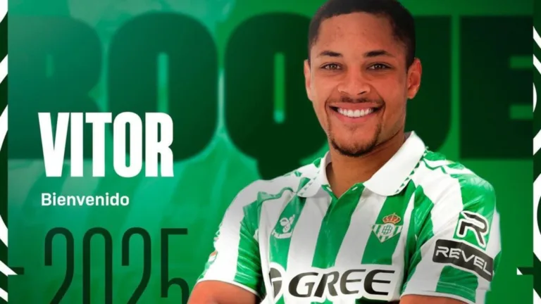 Vitor Roque é anunciado no Betis até o fim da temporada