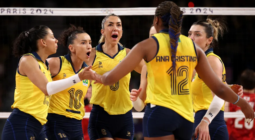 Olimpíadas 2024: vôlei feminino, Hugo Calderano e mais do Brasil hoje (04/08)
