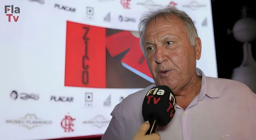 Zico vê rival capaz de ameaçar Flamengo e Palmeiras: “Reação boa”