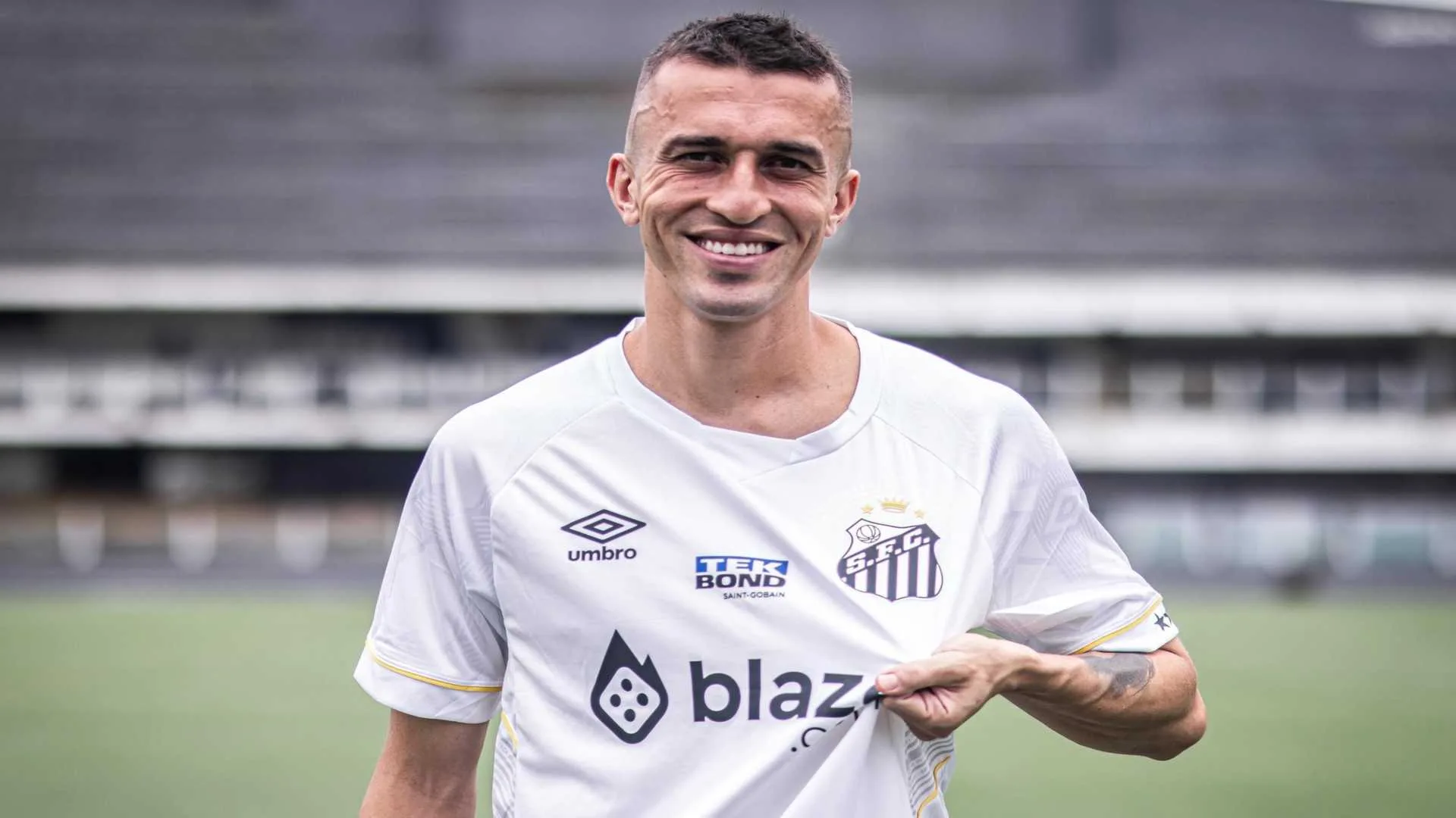 Jogador do Santos destaca igualdade ao avaliar empate contra o Novorizontino