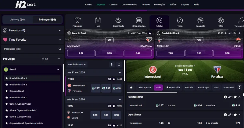 Como apostar na plataforma H2Bet