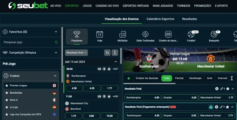 Apostas esportivas SeuBet Como fazer apostas no SeuBet