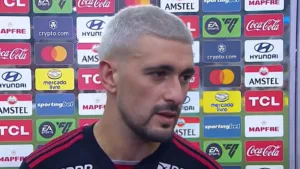 Arrascaeta manda recado à torcida do Flamengo após derrota: “Estou convencido”