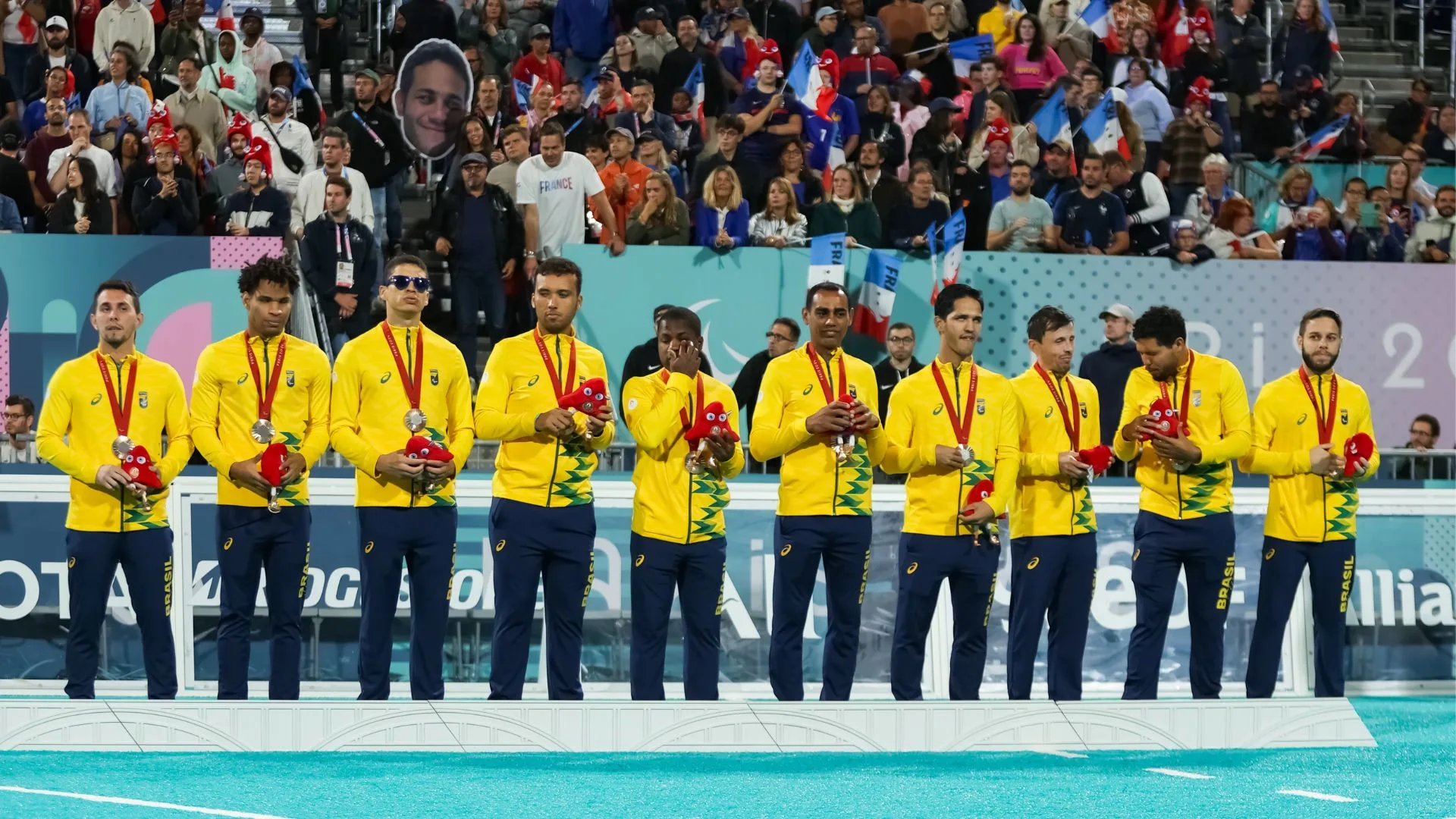 Paralimpíadas: Brasil supera Colômbia e não ‘passa em branco’ no futebol de cegos