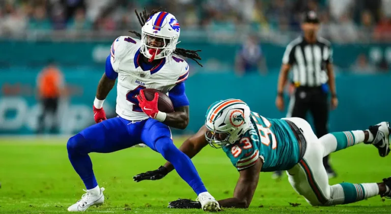 NFL: Com show de James Cook, Bills dominam Dolphins no Thursday Night Football