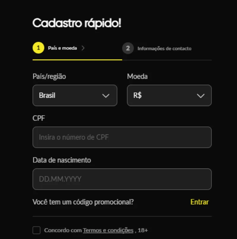 betboom cadastro registro
