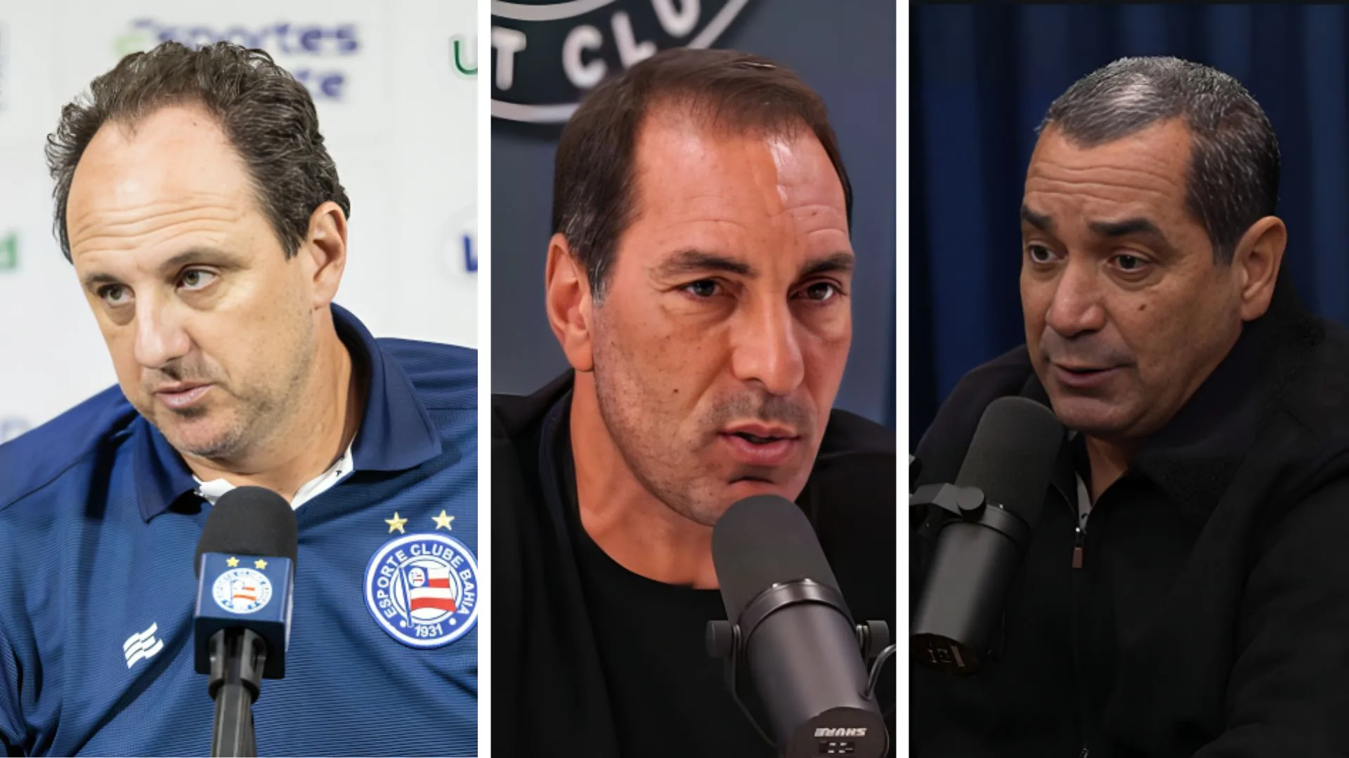 Ceni, Zinho e Edmundo apontam torcida diferenciada no futebol brasileiro