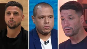 Cicinho, Luis Fabiano e Thiago Neves sinalizam campeão da Libertadores