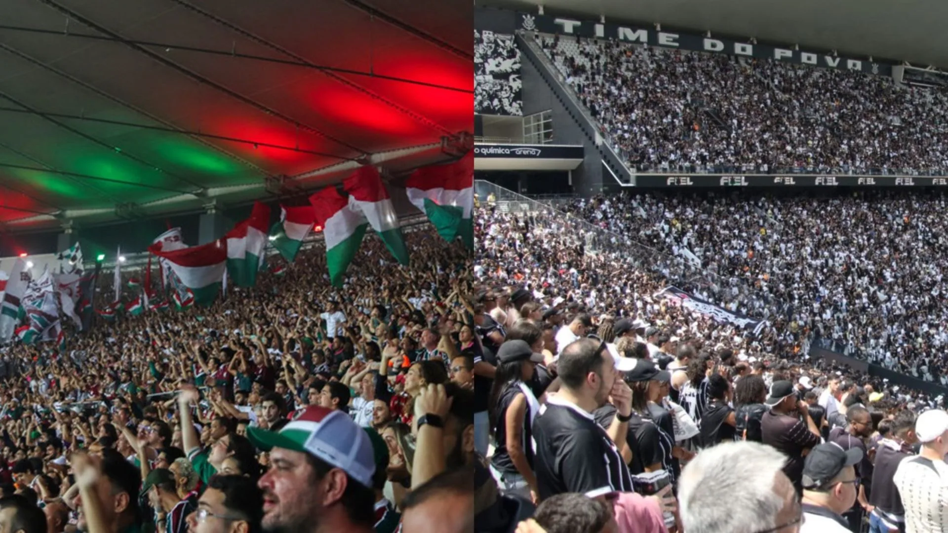 Corinthians e Fluminense dependem de combinação de resultados para deixar o Z4 do Brasileirão