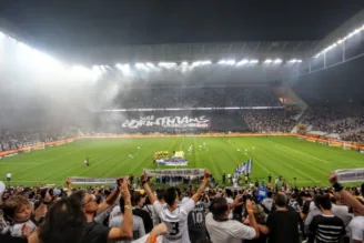 Torcida do Corinthians na Neo Química Arena
