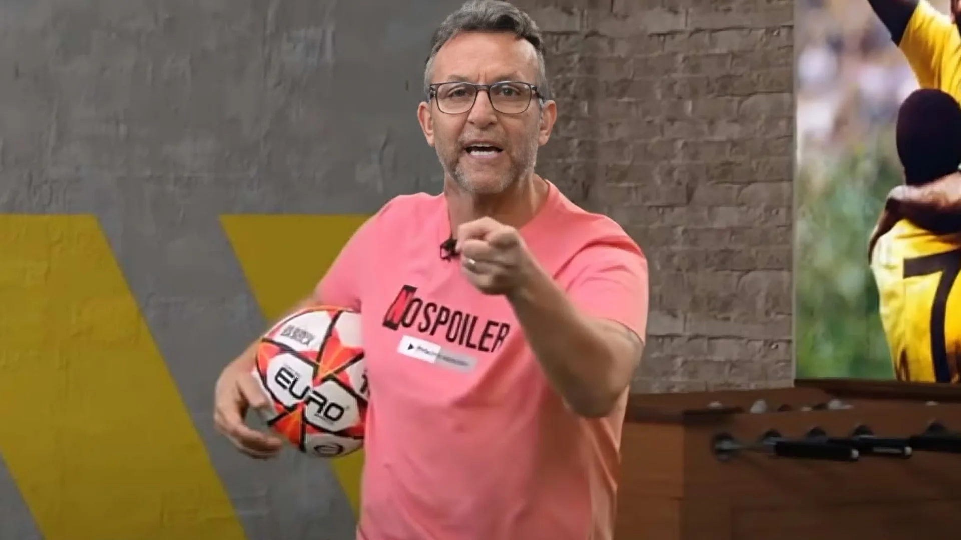 Craque Neto elege 5 jogadores que estão mal no futebol brasileiro: “Não estão jogando nada”