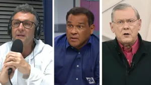 Craque Neto, Muller e Milton Neves sinalizam rebaixados no Brasileirão