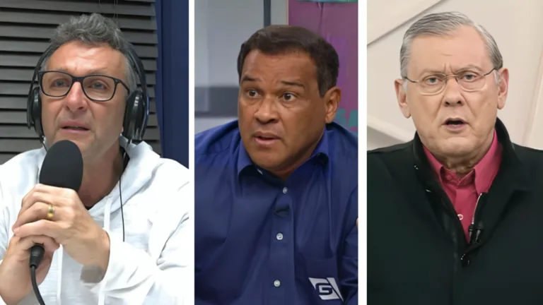 Craque Neto, Muller e Milton Neves sinalizam rebaixados no Brasileirão