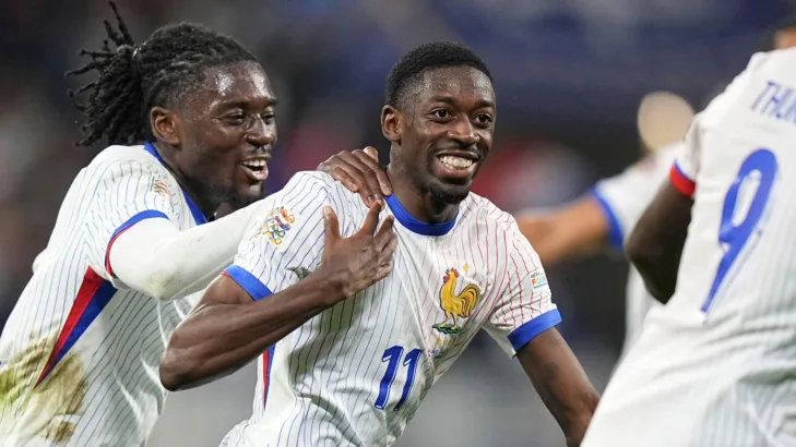 França resiste à pressão da Bélgica e ataque do PSG brilha em vitória na Liga das Nações França resiste à pressão da Bélgica e ataque do PSG brilha em vitória na Liga das Nações