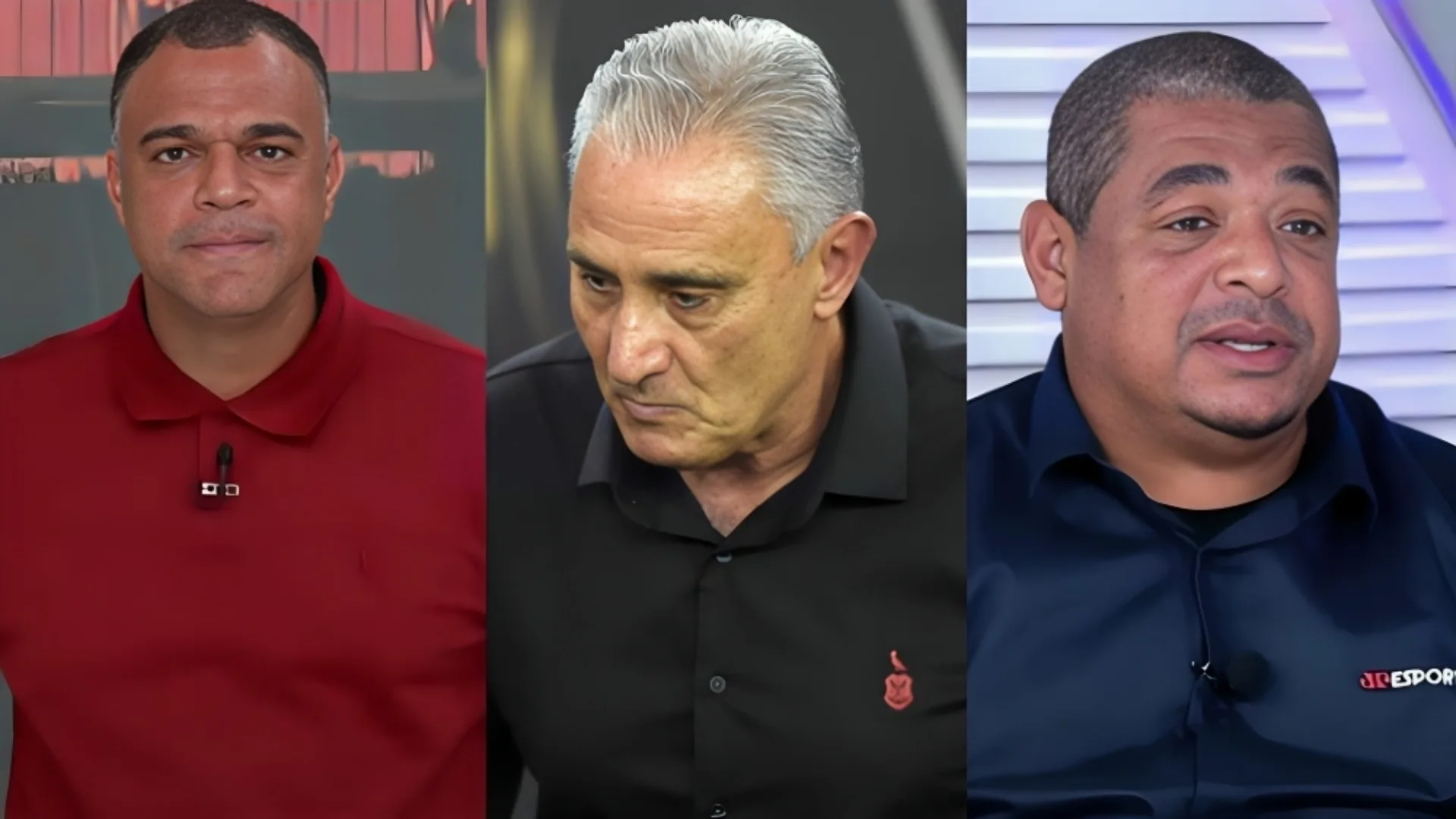 Denílson e Vampeta aprovam técnico para substituir Tite no Flamengo: “Bom nome”