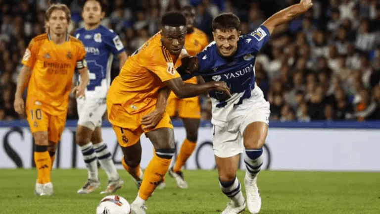 Real Madrid vence Real Sociedad com dois gols no segundo tempo