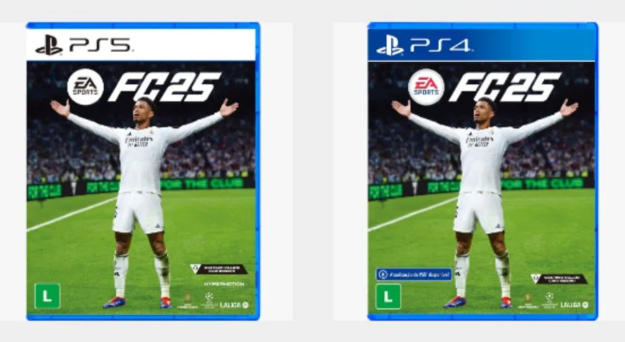 EA SPORTS FC 25: inicia pré-venda oficial das mídias físicas para PS5 e PS4