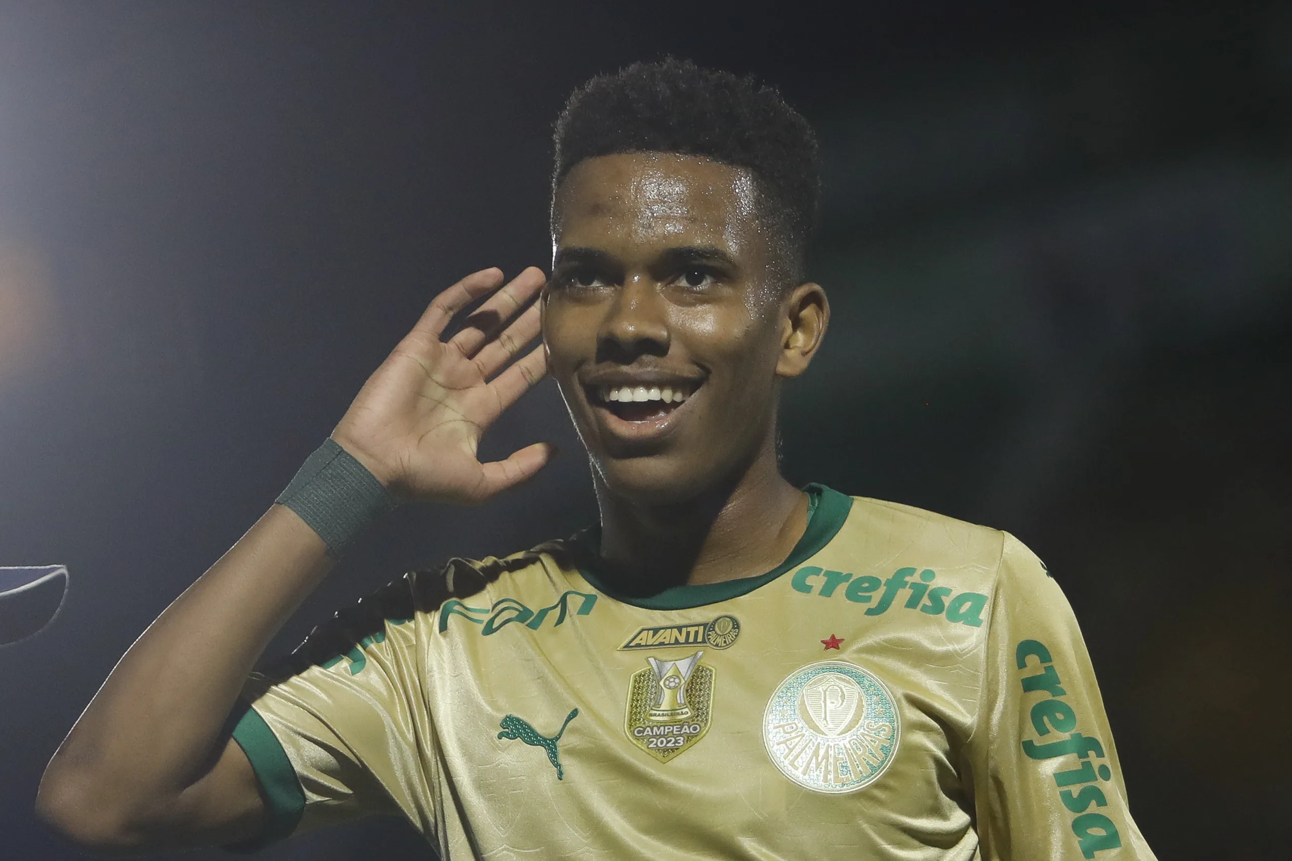 Palmeiras tem ‘roteiro’ parecido com o Brasileirão 2023, com Estêvão ‘substituindo’ Endrick 