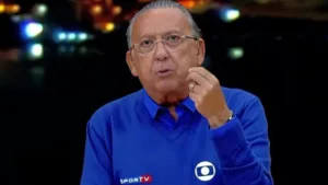 Galvão Bueno revela incômodo ao sinalizar técnico injustiçado no Brasil em 2024
