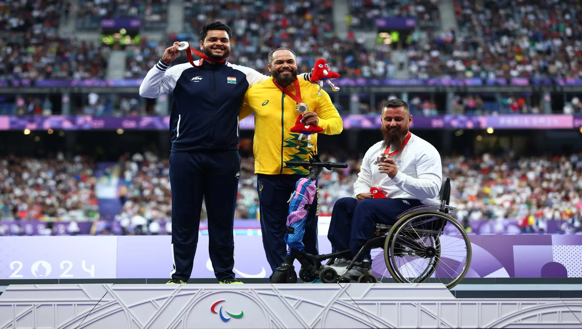 Paralimpíadas 2024: Brasil conquista quatro ouros e mantém quarta posição no quadro de medalhas