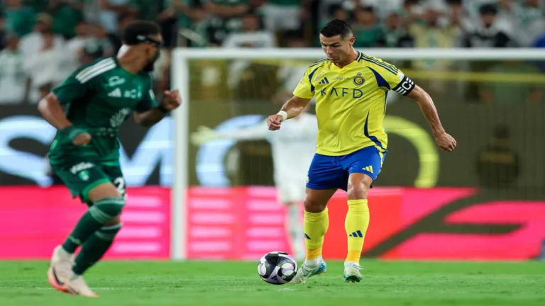 CR7 tem atuação discreta em empate entre Al Nassr e Al Ahli