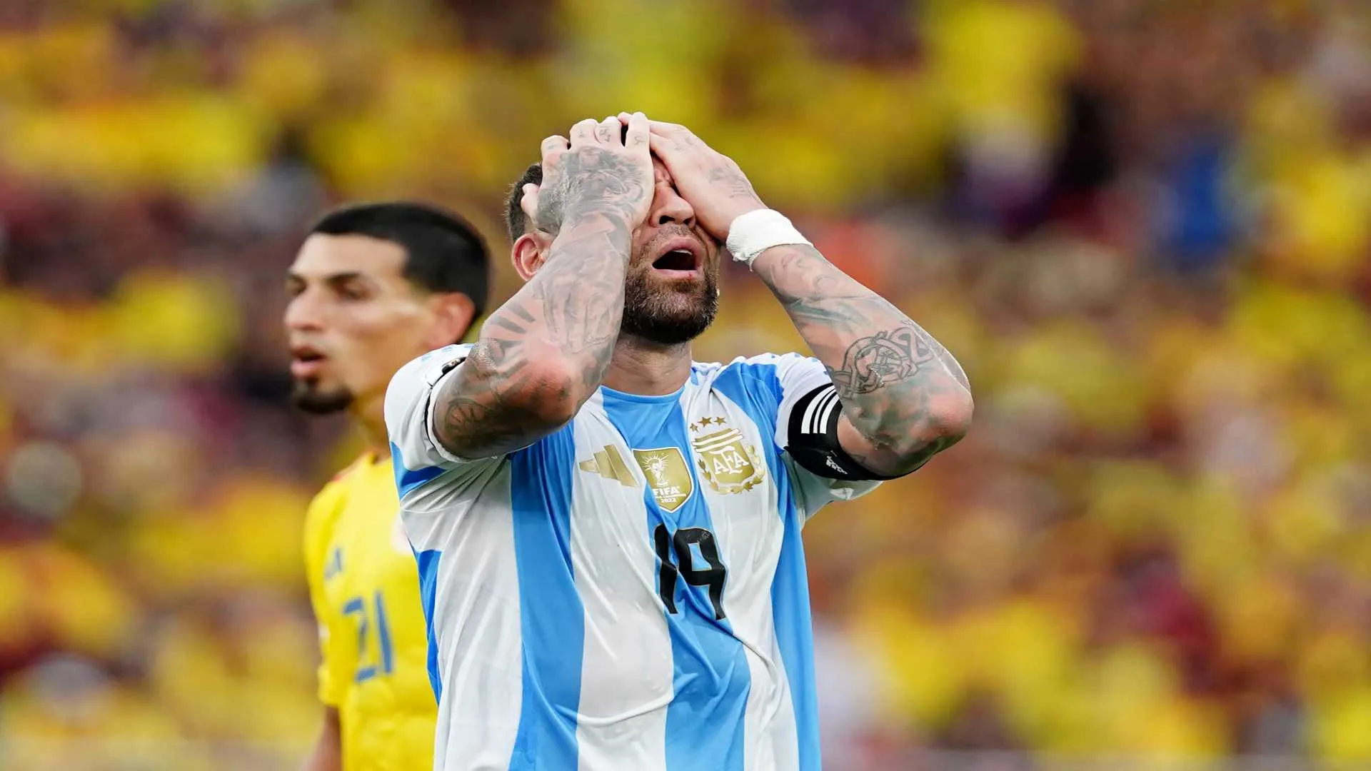 Colômbia investe no ataque para derrotar a Argentina nas Eliminatórias da Copa