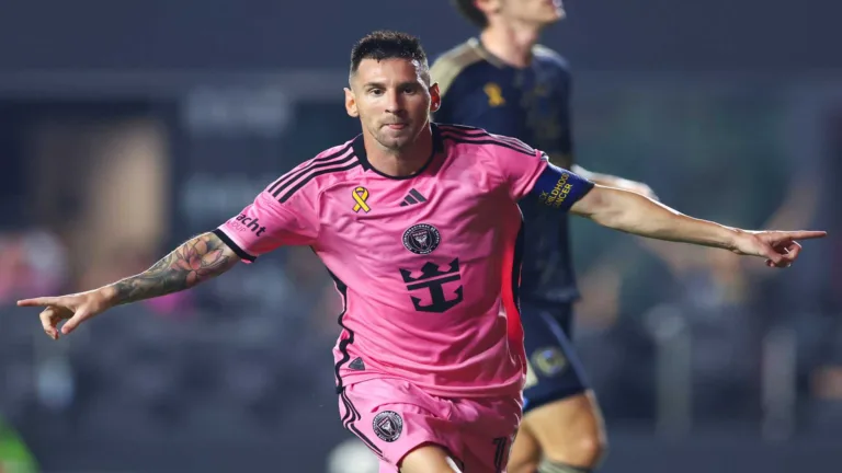 Recuperado, Messi marca dois gols em vitória do Inter Miami sobre o Philadelphia Union na MLS