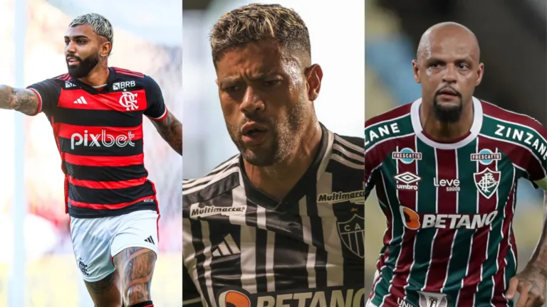 Hulk, Gabigol e Felipe Melo elegem torcida fora da curva no Brasil: “Faz a diferença”