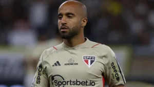 Lucas Moura, do SPFC, manda recado após jogo contra o Botafogo na Libertadores