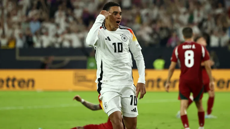Alemanha goleia Hungria com brilho de Musiala na estreia na Liga das Nações