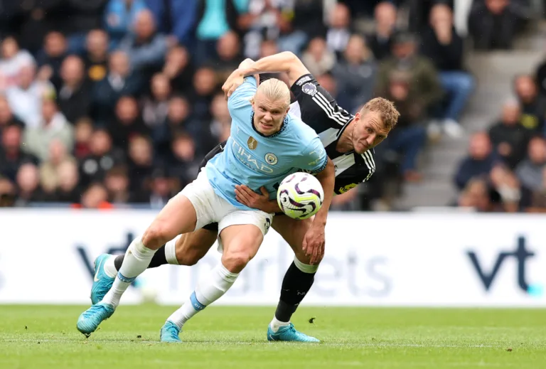 Newcastle segura empate em casa contra o Manchester City