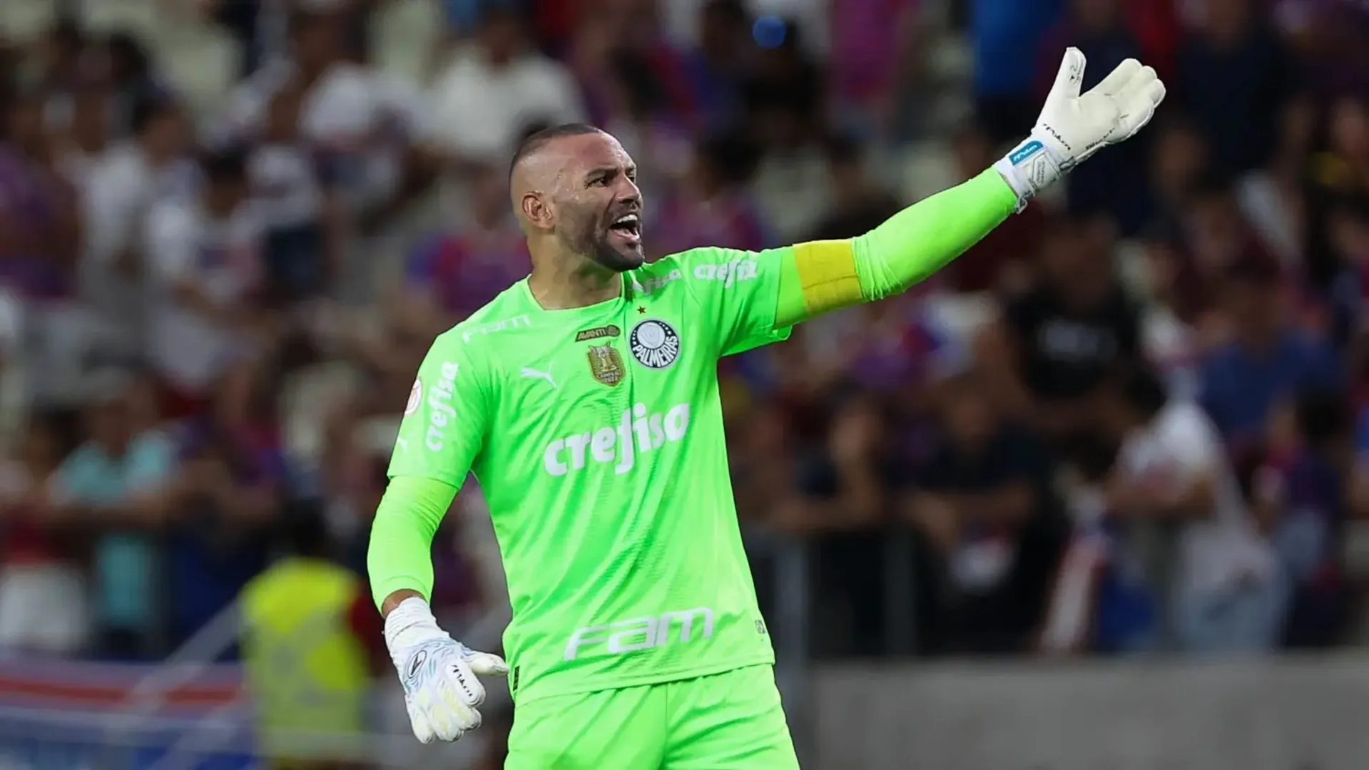 Weverton, do Palmeiras, conta quais goleiros foram suas inspirações