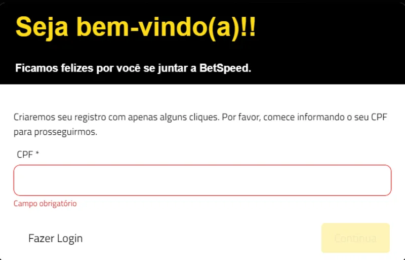 Como se registrar na plataforma