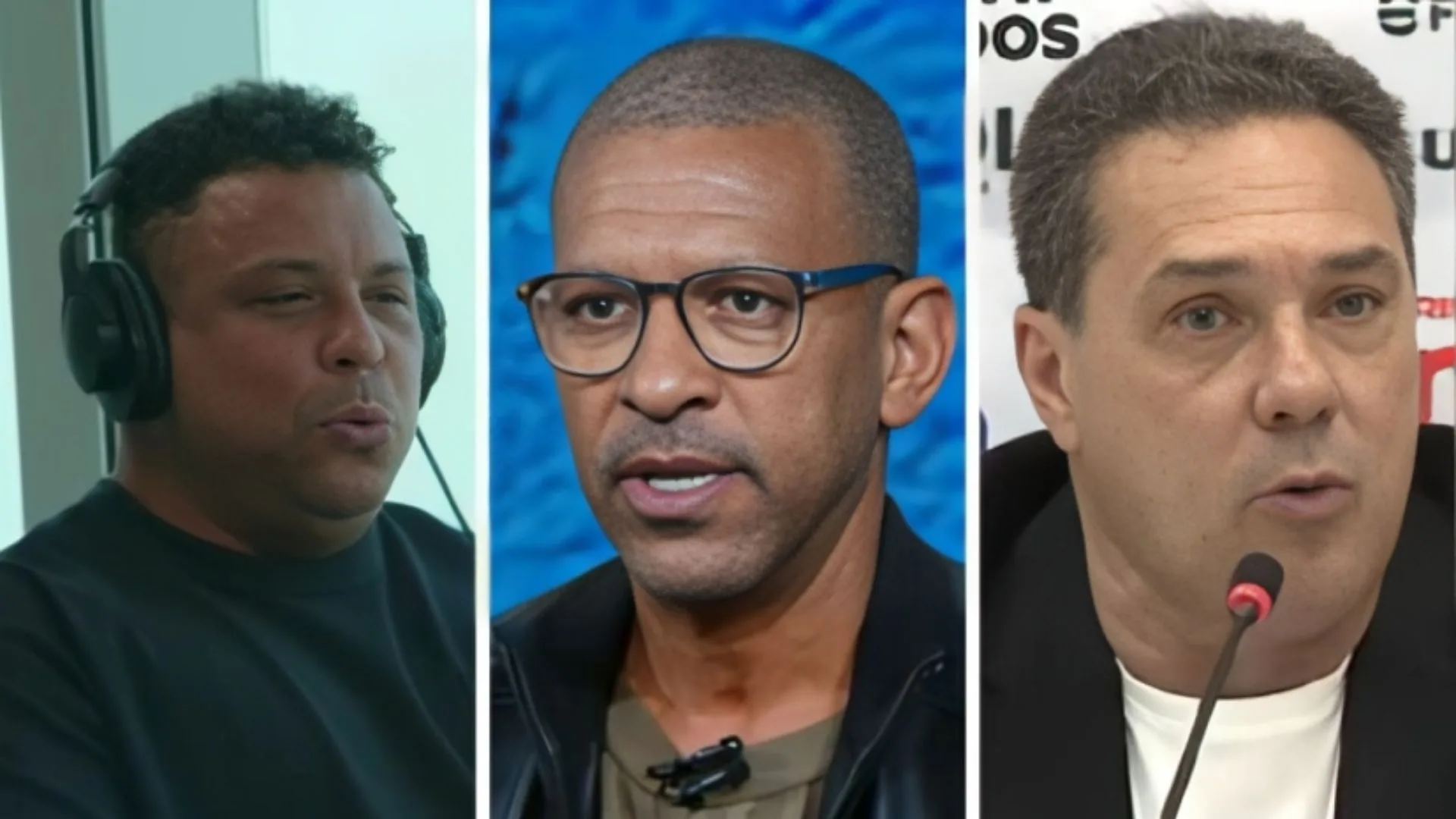 Ronaldo, Luxemburgo e Djalminha indicam goleador para a seleção: “Corajoso”