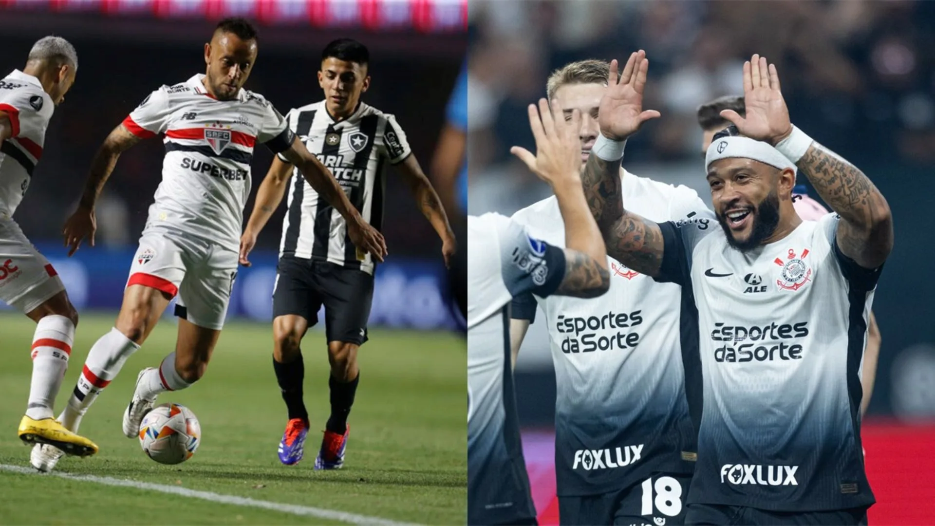 São Paulo x Corinthians: rivais chegam em momentos opostos para o Majestoso no Brasileirão