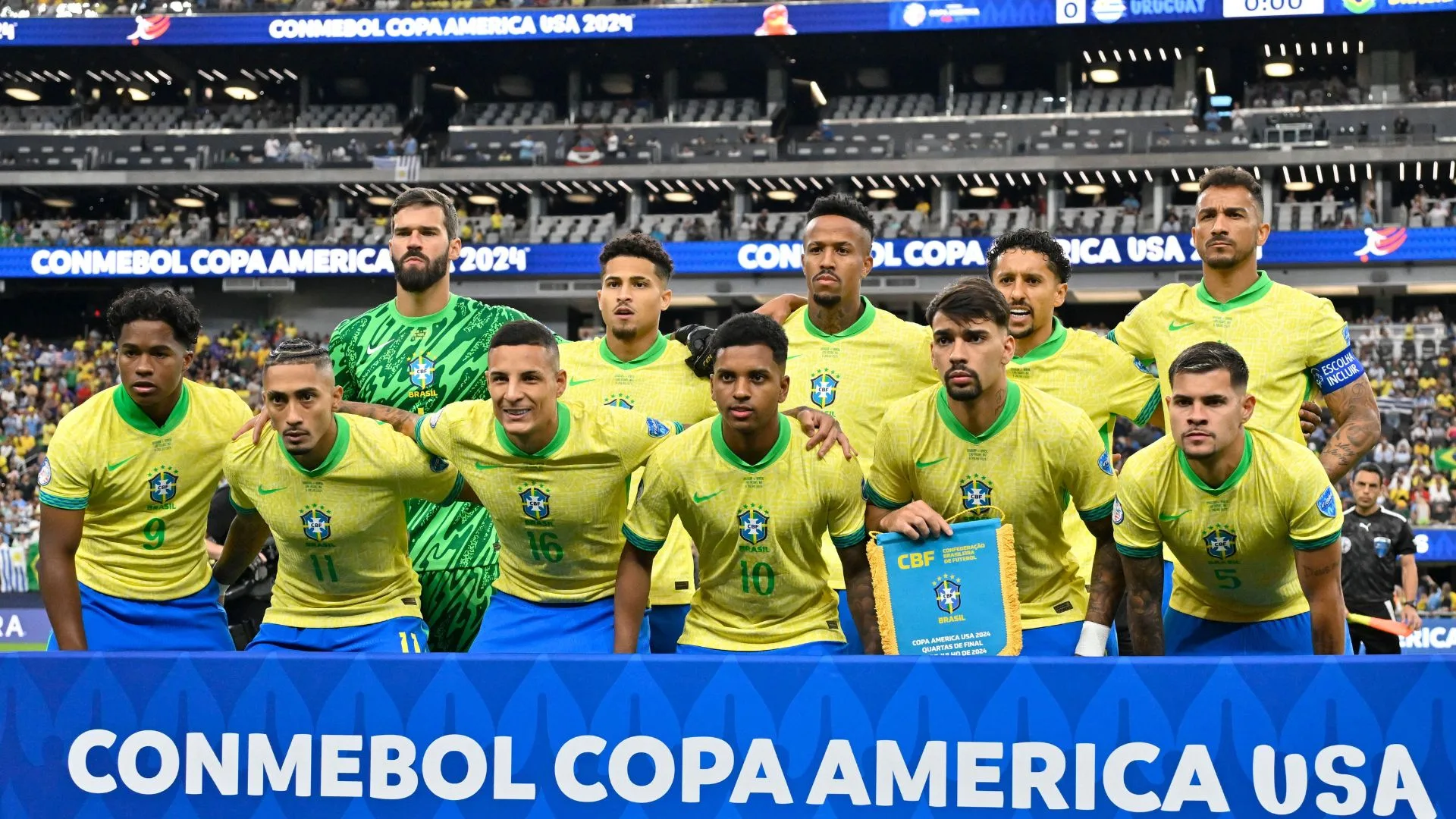 Torcedores escala seleção brasileira de Dorival Júnior; veja o time