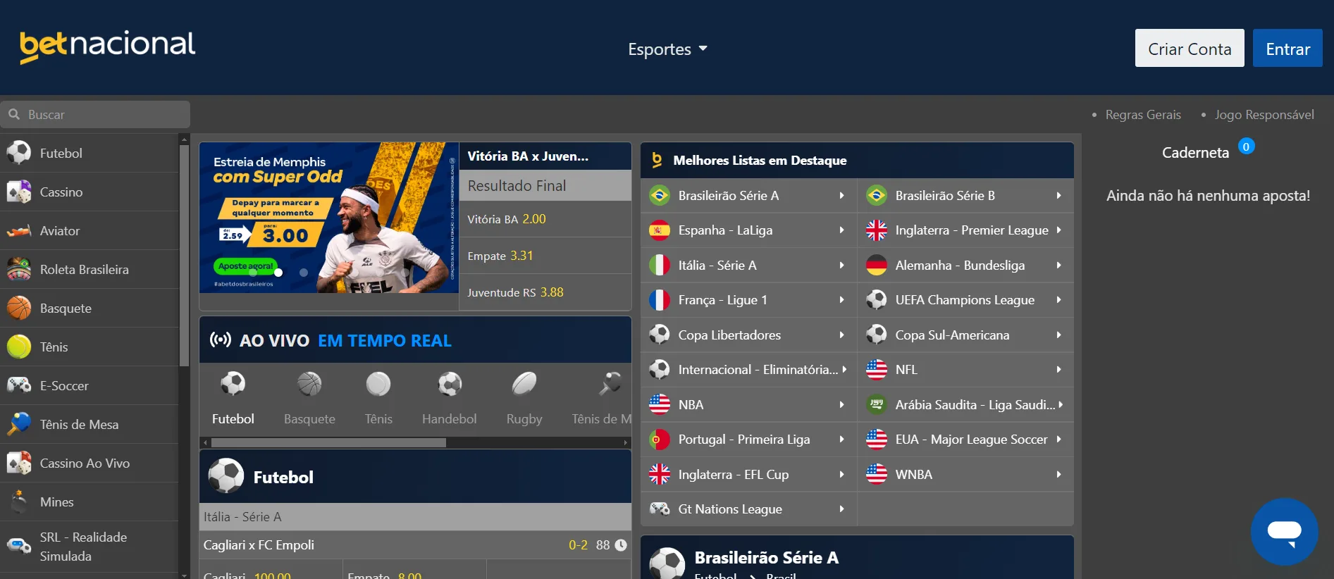 site betnacional Brasil
