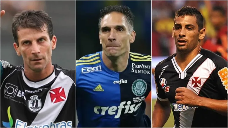 21 jogadores que brilharam no Vasco e no Palmeiras
