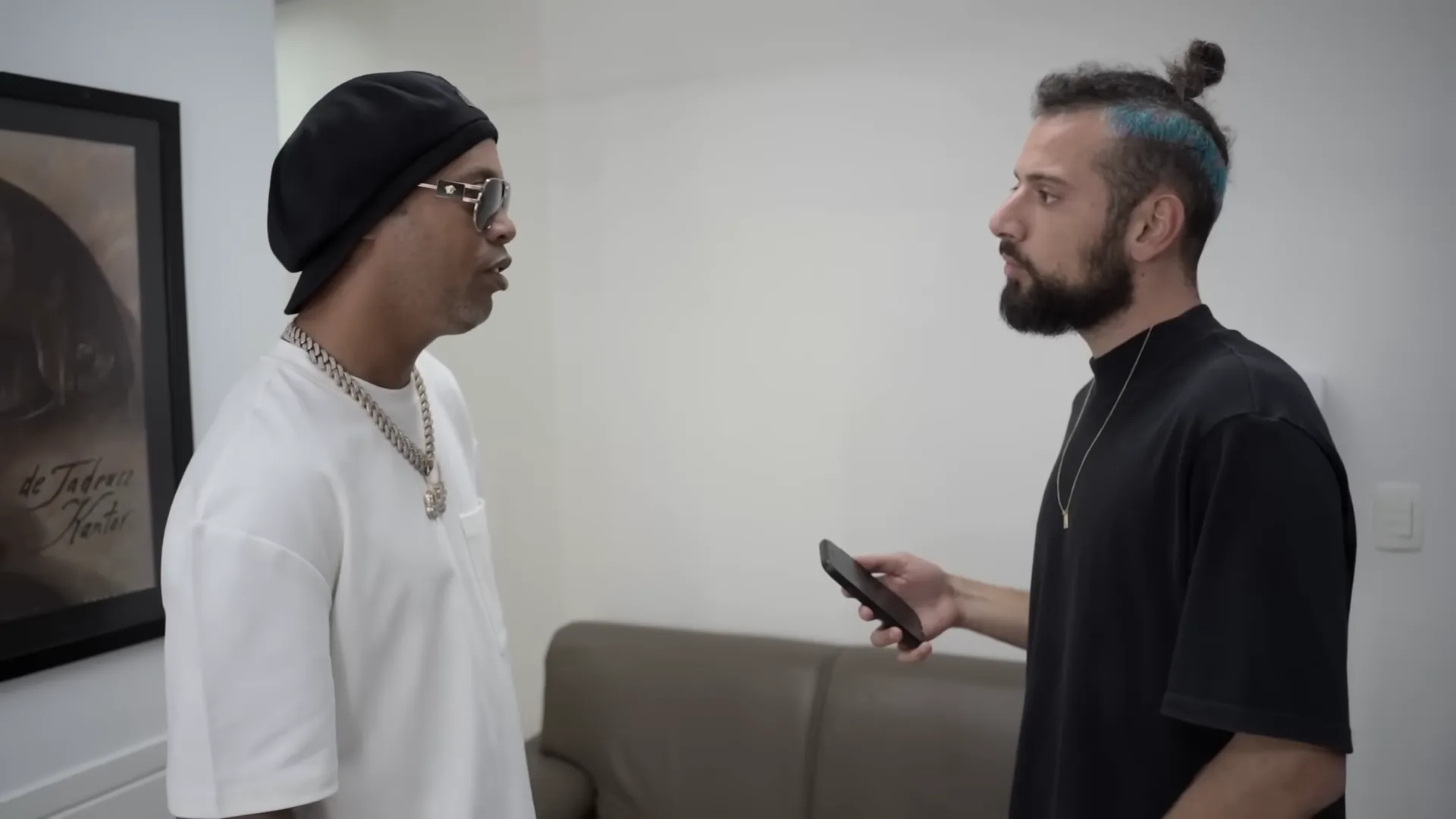 Cartolouco revela bastidores de entrevista polêmica com Ronaldinho Gaúcho