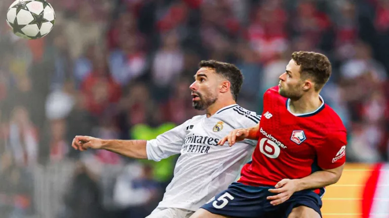Lille surpreende e derrota Real Madrid pela Champions League