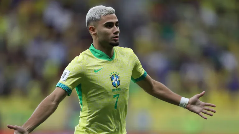 Andreas Pereira fala sobre golaço pela seleção brasileira: “Momento muito especial”