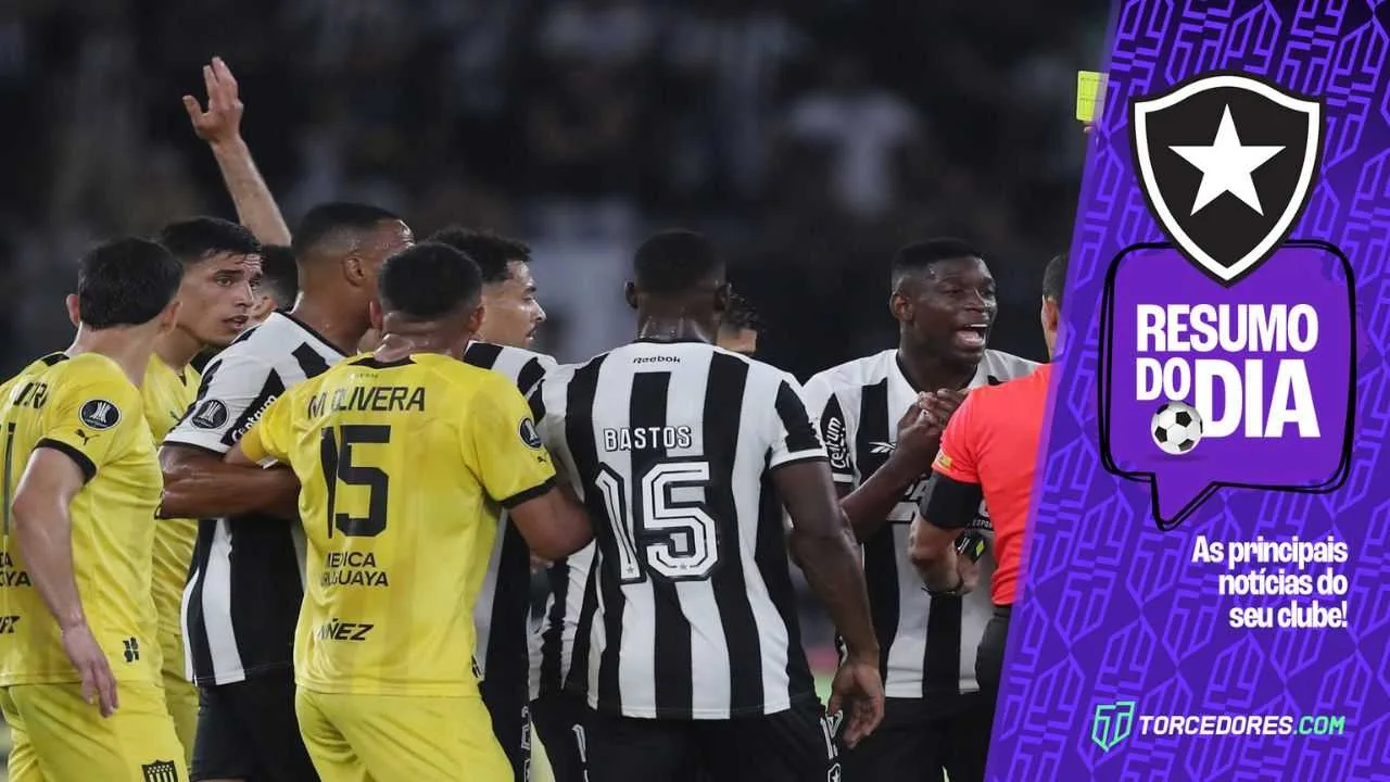 Botafogo hoje (23/10): tumulto entre torcedores, ataque a ônibus do Peñarol e mais