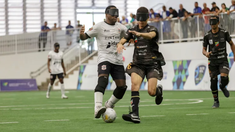 Corinthians fica com o vice no Brasileiro de futebol para cegos