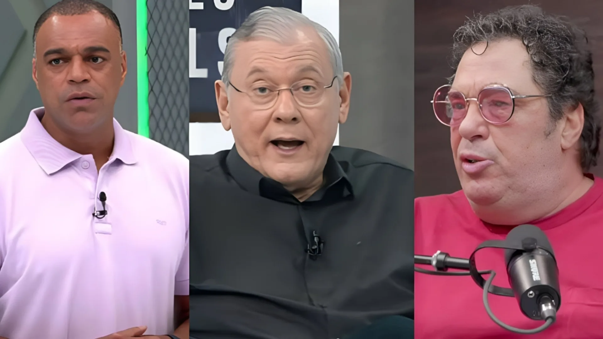 Denílson, Milton Neves e Casagrande sinalizam campeão da Libertadores