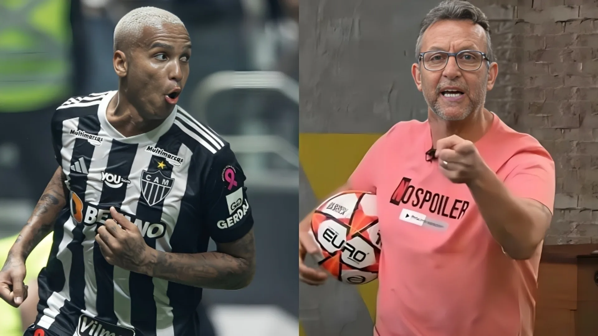 Deyverson responde Craque Neto após classificação do Atlético-MG na Copa do Brasil